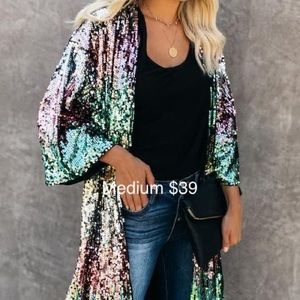 Sparkly kimono